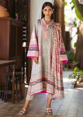 Nirvana Unstitched Silk Edit '24 by Mushq | Taffy