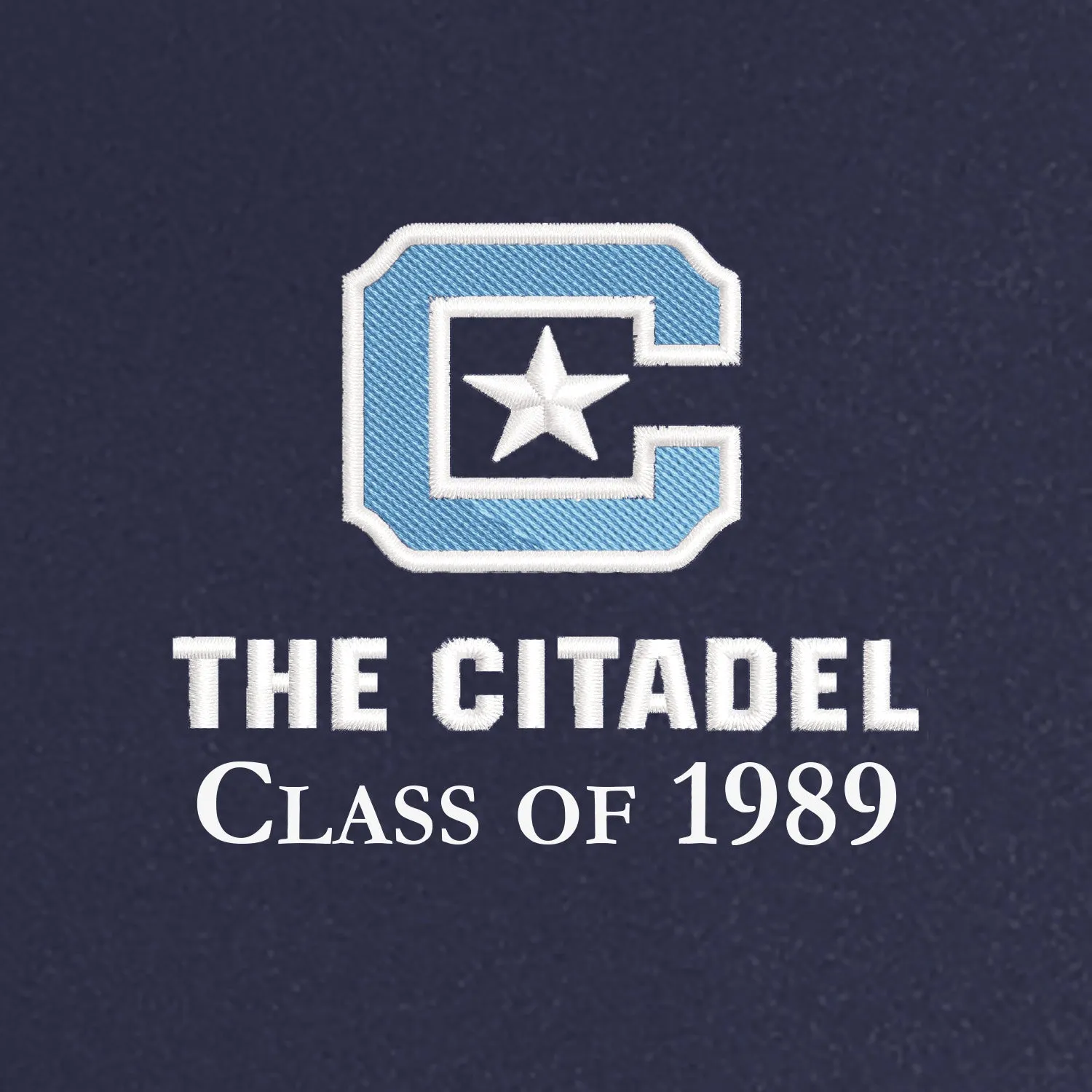 Official Reunion Shirt, The Citadel, C Star, Class Reunion 1989, Short Sleeve Performance Staff Shirt