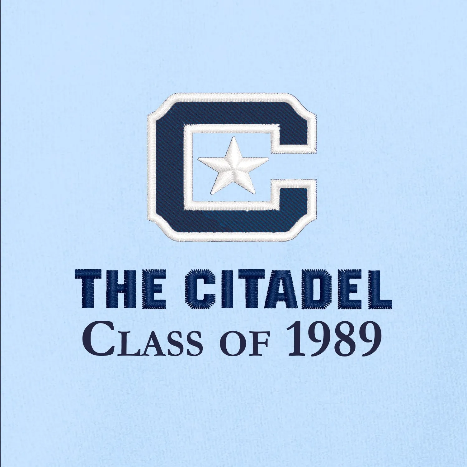 Official Reunion Shirt, The Citadel, C Star, Class Reunion 1989, Short Sleeve Performance Staff Shirt