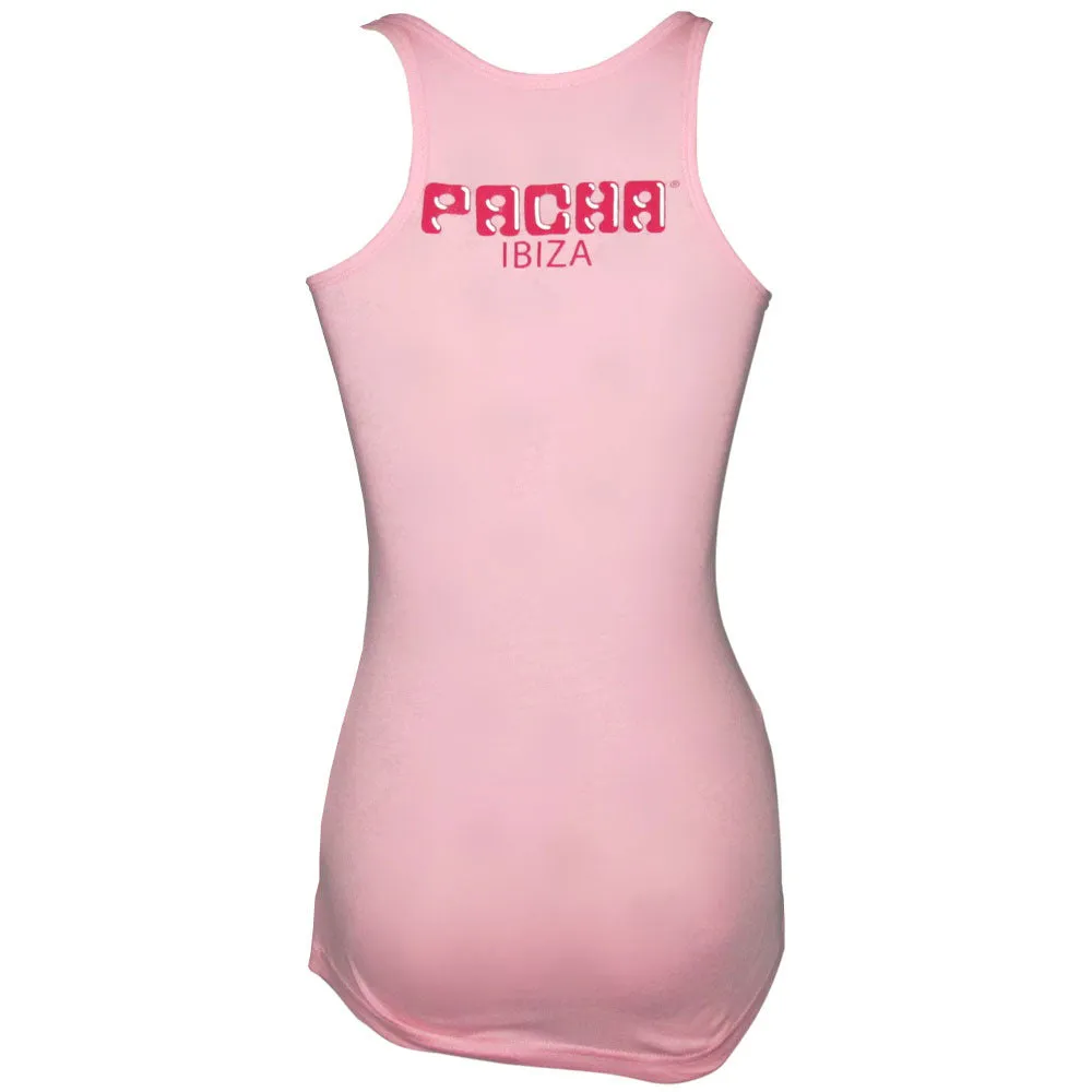 Pacha Basic Cherry Logo Pink Women's Vest