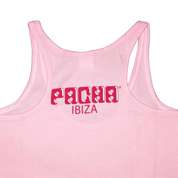 Pacha Basic Cherry Logo Pink Women's Vest