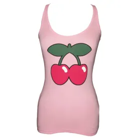 Pacha Basic Cherry Logo Pink Women's Vest