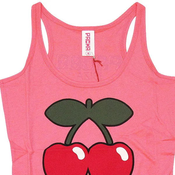 Pacha Basic Cherry Logo Pink Women's Vest