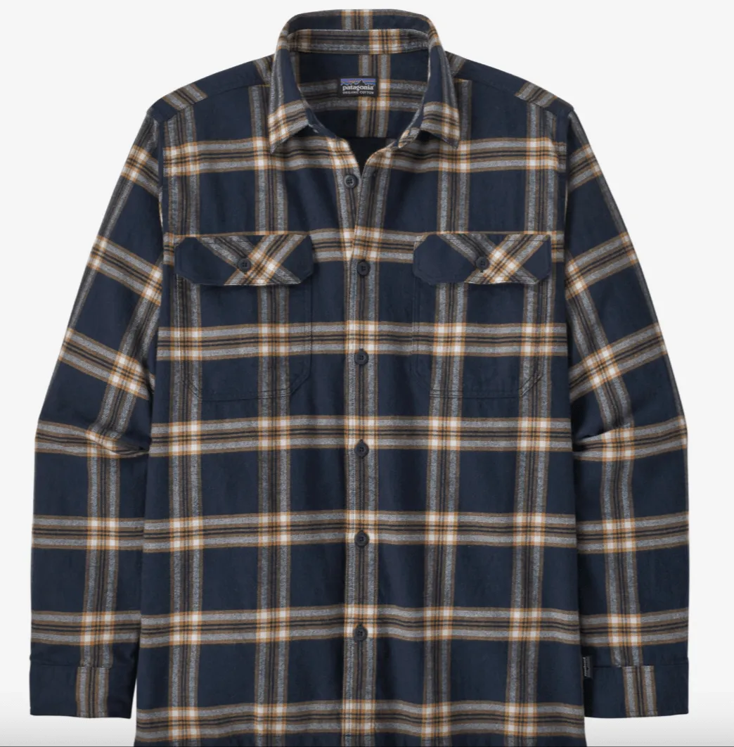 Patagonia Long-Sleeved Midweight Fjord Flannel Shirt M's