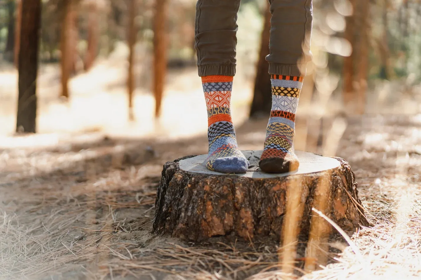 Ponderosa Recycled Wool Mix Crew Socks