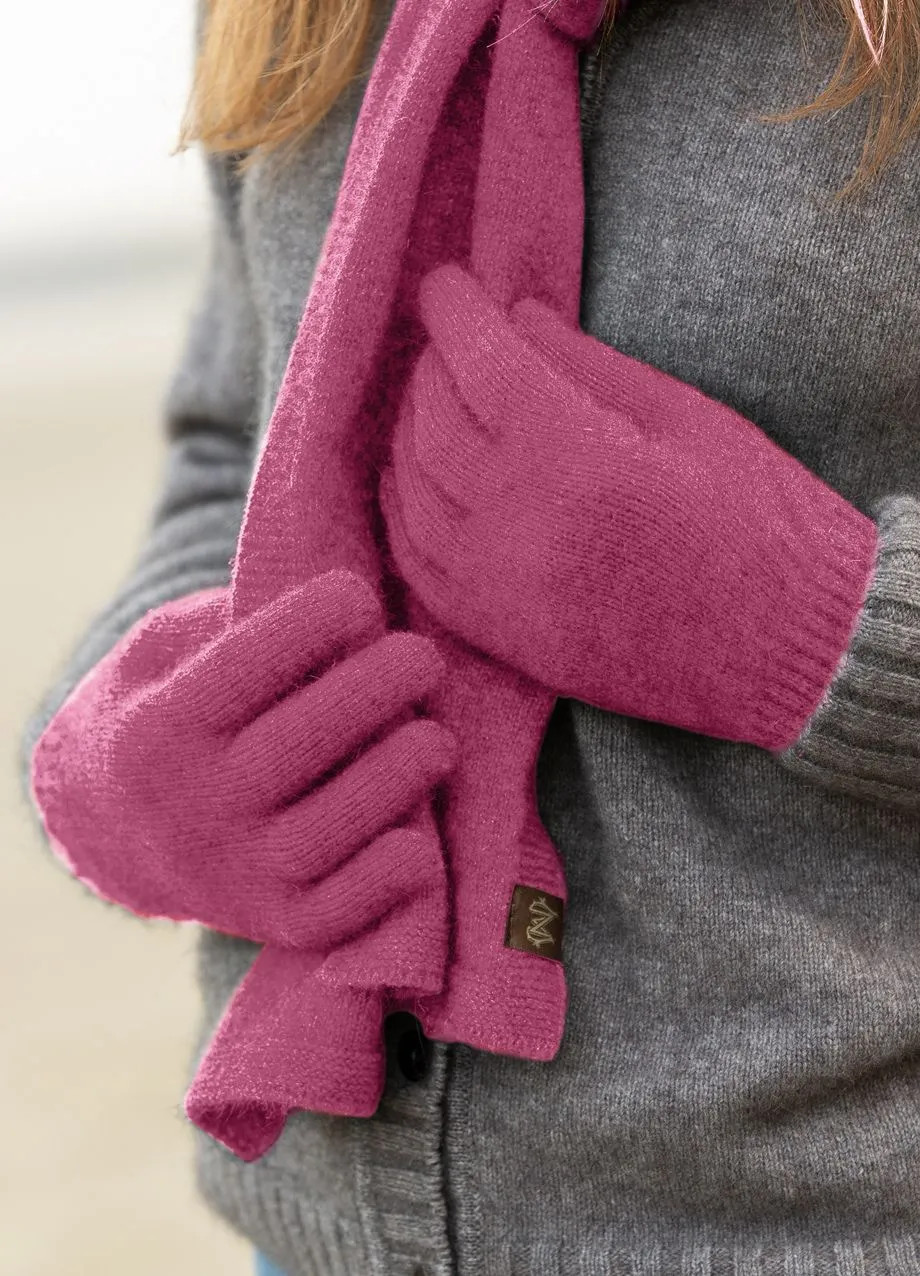 Possum Merino Gloves NZ - Noble Wilde Knitwear