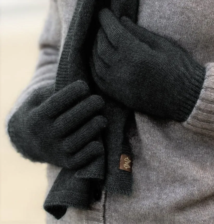 Possum Merino Gloves NZ - Noble Wilde Knitwear