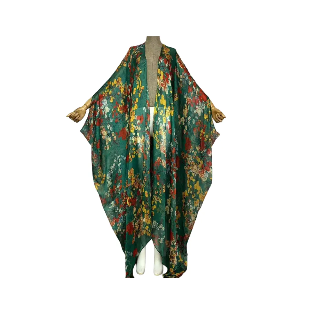 Pre Order: Comfy Vibrant Cover Up Kimono Cardigan - WINI