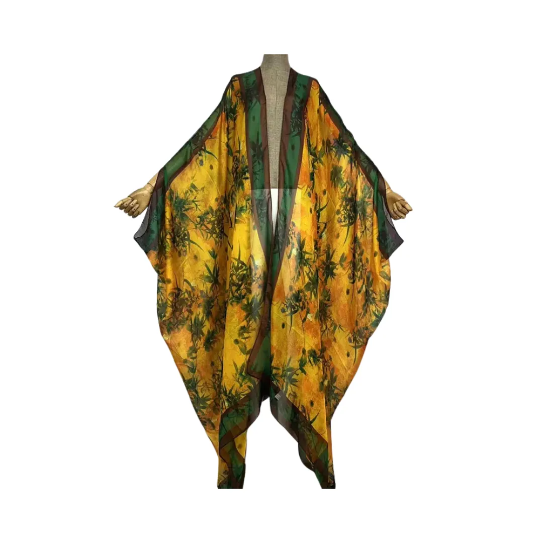 Pre Order: Comfy Vibrant Cover Up Kimono Cardigan - WINI