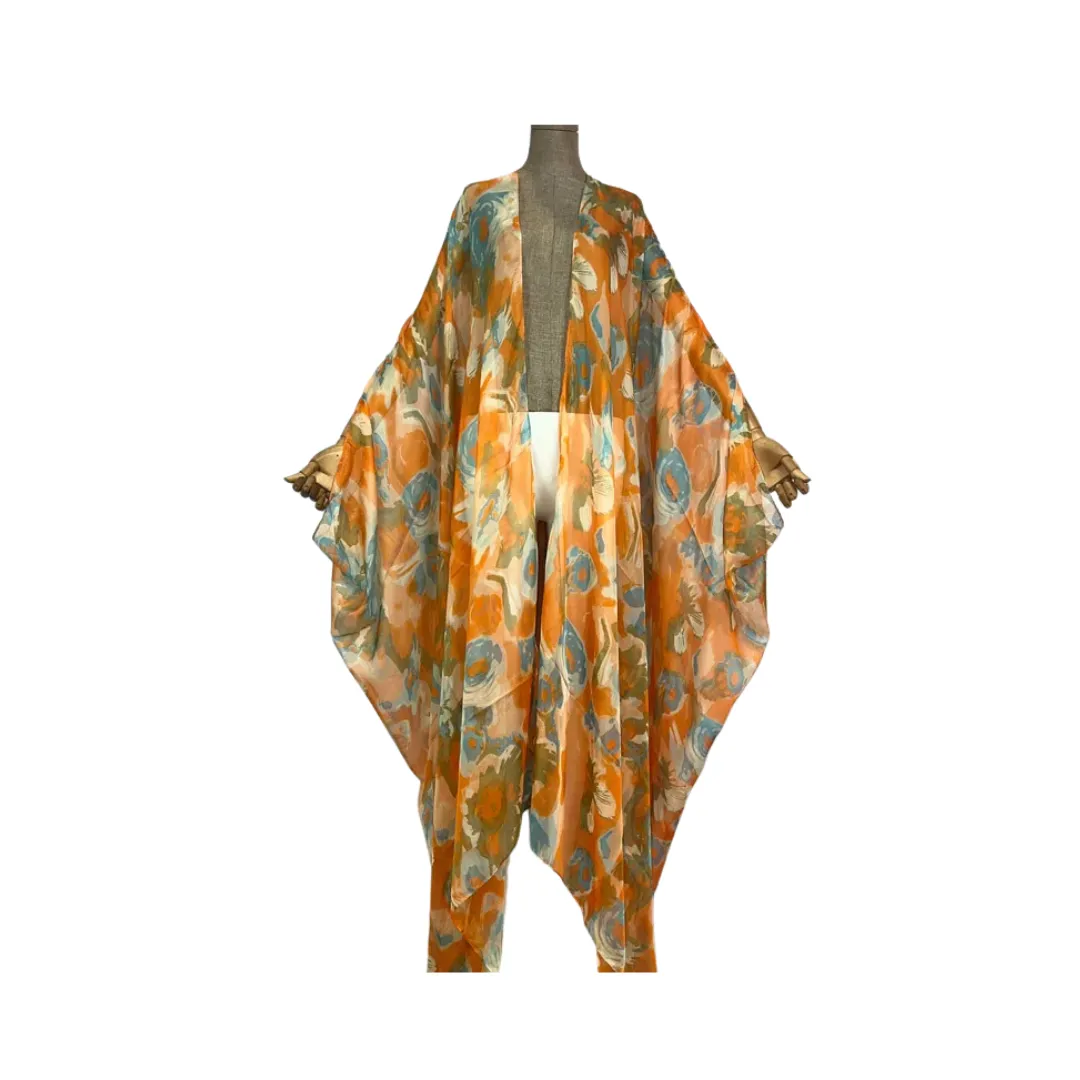 Pre Order: Comfy Vibrant Cover Up Kimono Cardigan - WINI