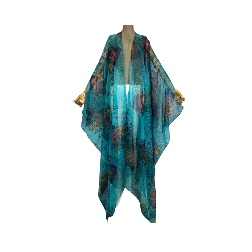 Pre Order: Comfy Vibrant Cover Up Kimono Cardigan - WINI