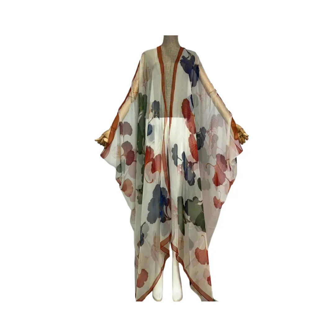 Pre Order: Comfy Vibrant Cover Up Kimono Cardigan - WINI