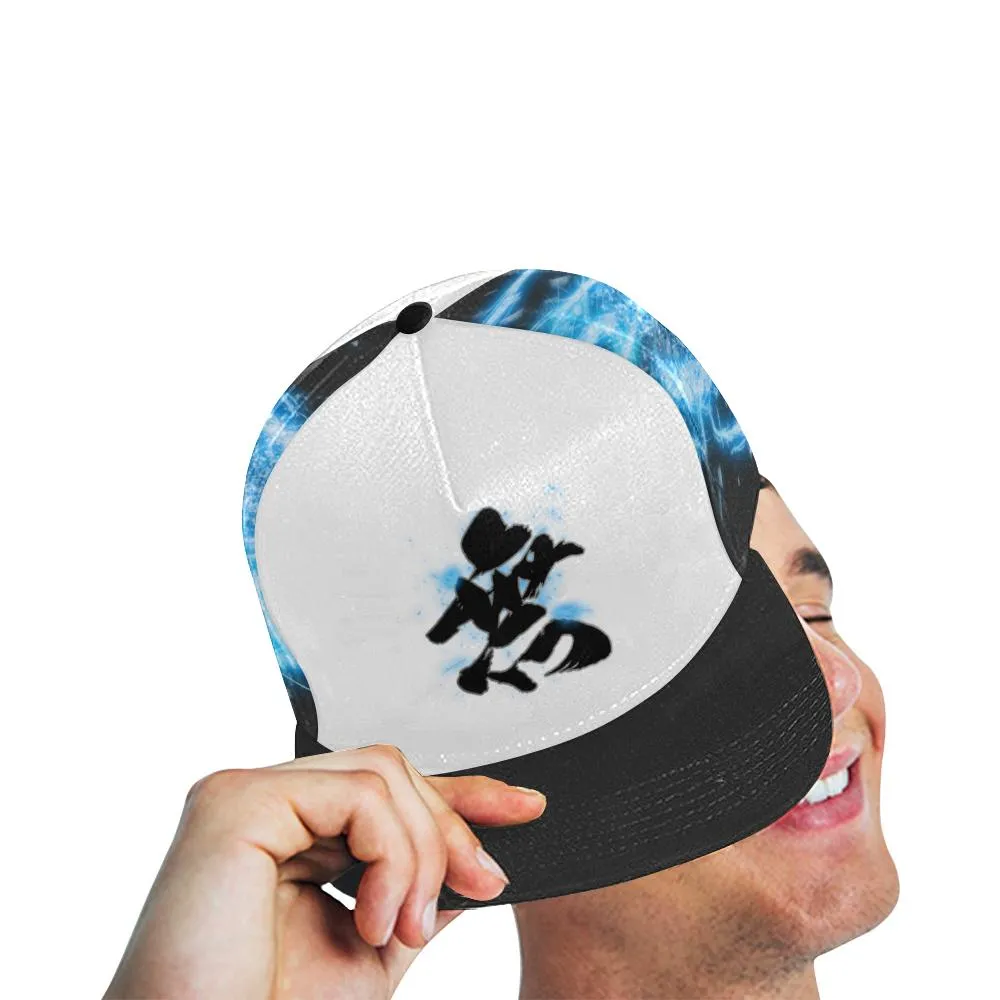 Ryu's "無の拳" (Mu no Ken) All Over Print Hat