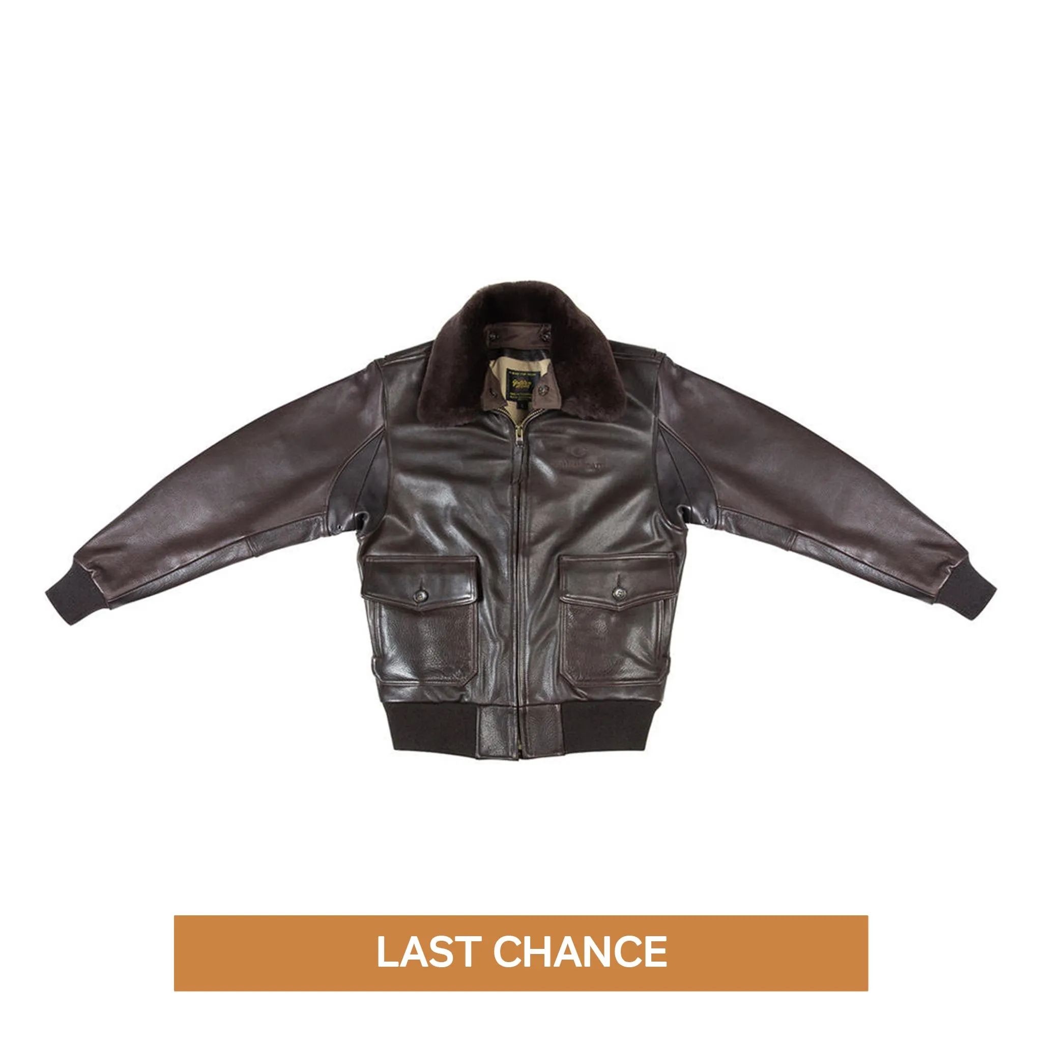 Signature Men's Leather Bomber Jacket