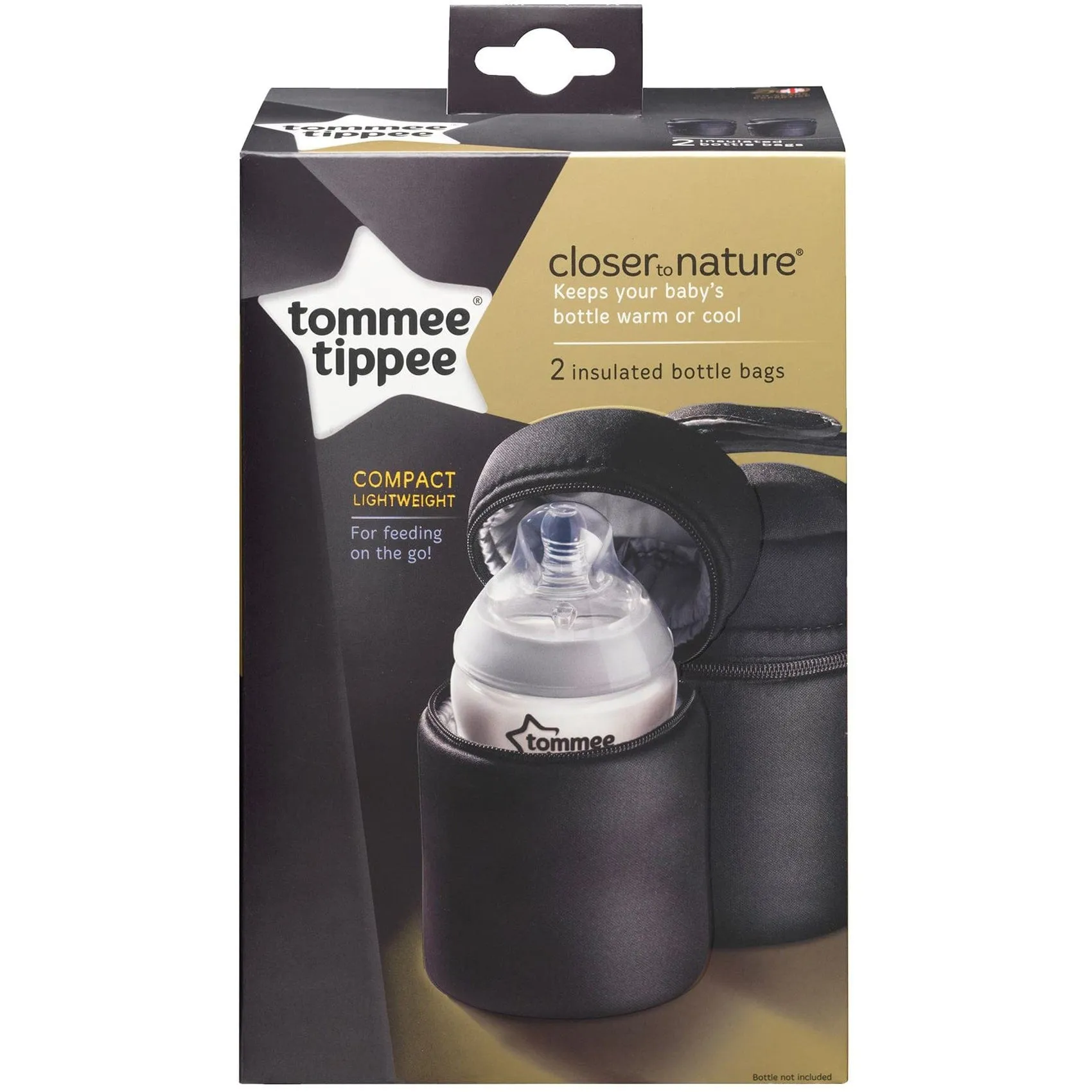 Tommee Tippee Closer To Nature Insulated Bottle Bags x2