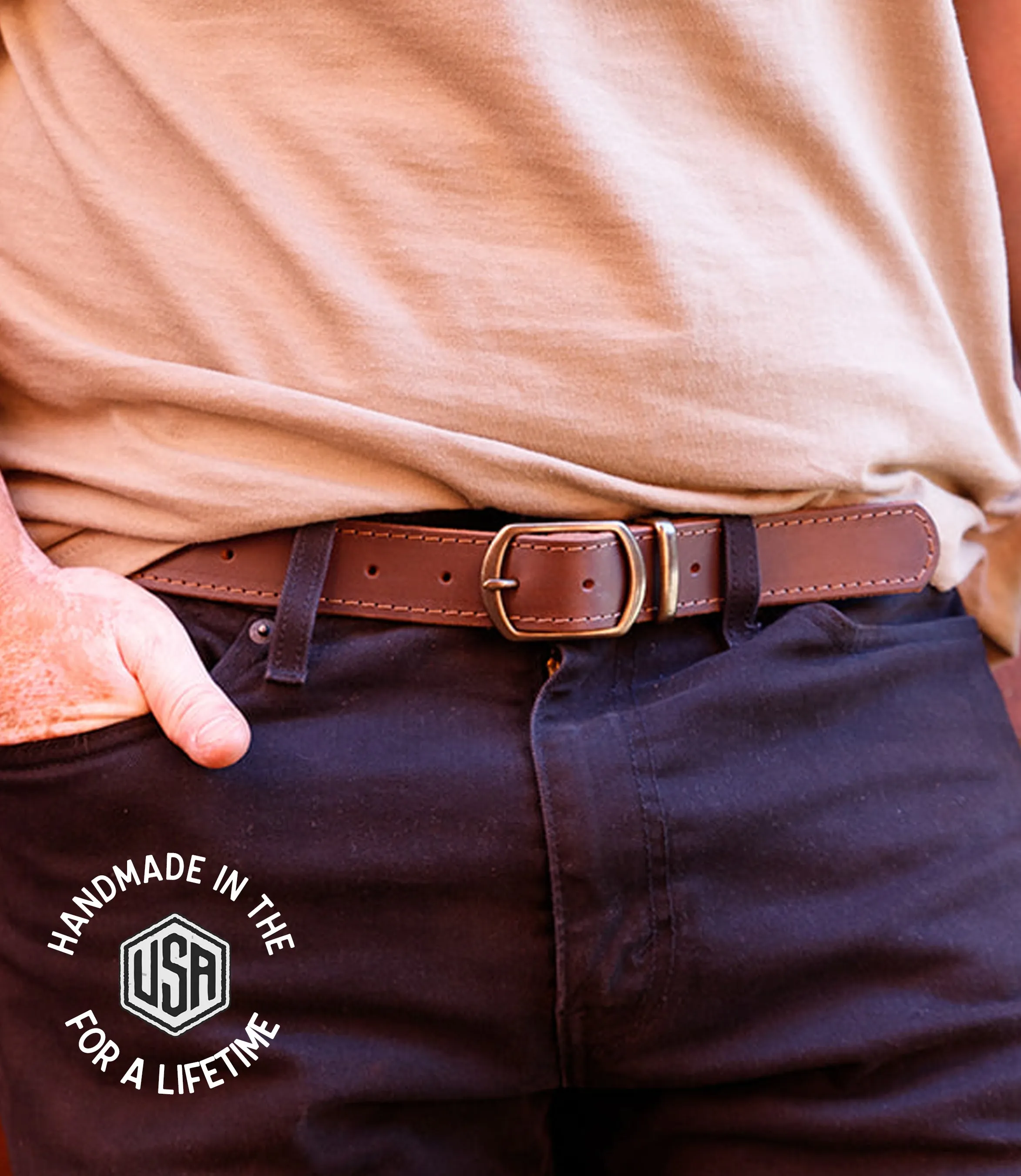 Tracer Stitched Belt - USA Made