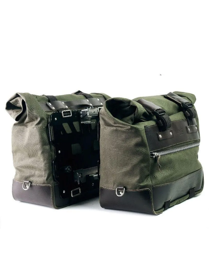 UNIT Garage ATLAS series Canvas Pannier - Mondo (40-50L)