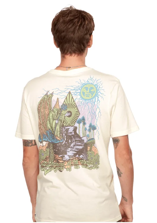 Volcom Skate Vitals Wizard Short Sleeve Tee - Off White