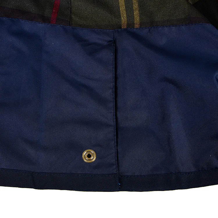 Women Acorn Wax Jacket_Navy