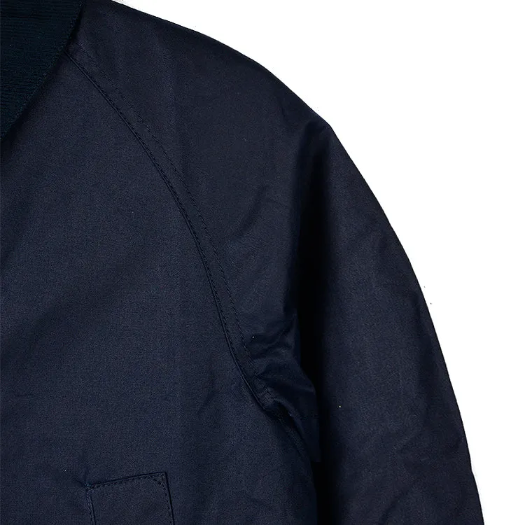 Women Acorn Wax Jacket_Navy